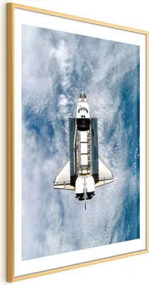 Produktbild von Posterpapier Poster - Space Shuttle 29.7x42 cm Für Kinder n-B-0048-ao-a