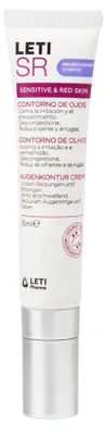Image de LETISR, soin contour des yeux pour les peaux sensibles et irritées, 15 ml