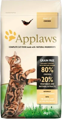 Productafbeelding van APPLAWS Kattenvoer, droogvoer, kip voor volwassen katten, 7,5 kg