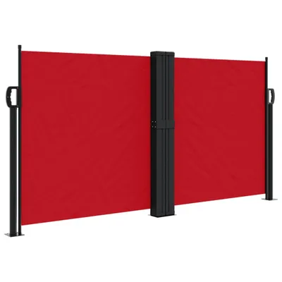 Obrázok produktu pre vidaXL Bočná výsuvná markíza červená 120x600 cm