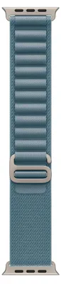 Immagine prodotto di Apple MFTJ4ZM/A accessorio indossabile intelligente Band Blu Titanio, Poliestere, Spandex