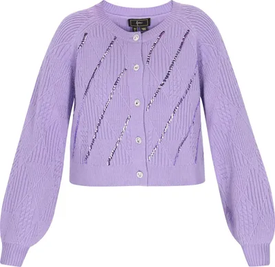 Produktbild von NAEMI damen cardigan - lila, XS/S
