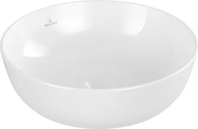 Produktbild von Villeroy & Boch Artis Aufsatzwaschbecken, rund, ohne Überlauf, 430x430mm, 41794301