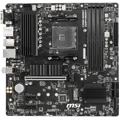 Immagine prodotto di MSI B550M PRO-VDH - Scheda madre - micro ATX - Socket AM4 - Chipset AMD B550 - USB-C Gen1, USB 3.2 Gen 1 - LAN Gigabit - Grafica integrata (CPU necessaria) - Audio HD (8 canali) (7C95-017R)