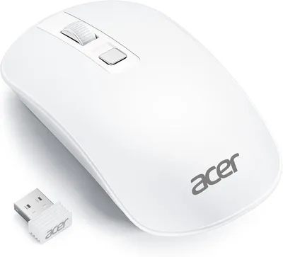 Produktbild von Ultradünne kabellose Funkmaus 2.4GHz tragbar 800-1600 DPI 4 Tasten Plug & Play USB Laptop Maus für PC Mac Windows Linux Surface kompakt