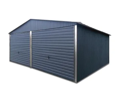 Produktbild von Doppelgarage 6x5 Gerätehaus Fertiggarage Garage