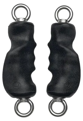 Image de Fixation pour machine de musculation, équipée de poignées ergonomiques pour l'entraînement à domicile