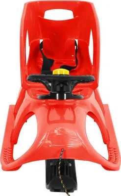 Produktbild von vidaXL Schlitten mit Sitz und Lenkrad Rot 102,5x40x23 cm Polypropylen