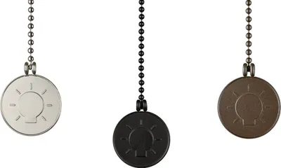Produktbild von Zugkette für Deckenventilator mit Lichtsymbol in verschiedenen Farben