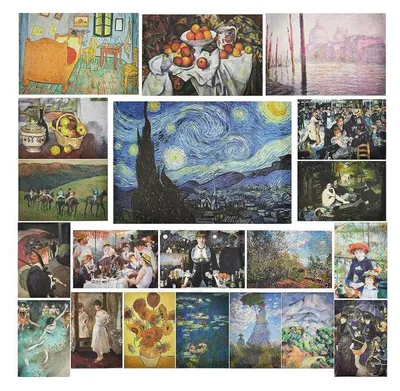 Produktbild von Poster Bilder Vincent van Gogh Dekorative Kunstwerke 20 Stk. 33 x 48 cm