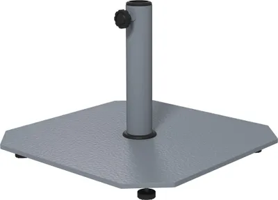 Produktbild von Sonnenschirmständer aus Metall 18,5 kg Schirmständer, Quadratisch Schirmhalter für Sonnenschirm 32/38/48mm