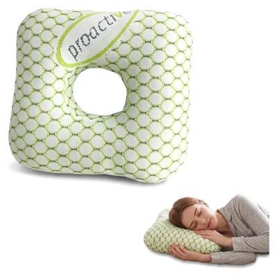 Produktbild von Ergonomisches Piercing-Kissen mit Aussparung – Bequemes Schlaf-Kissen für Seitenschläfer