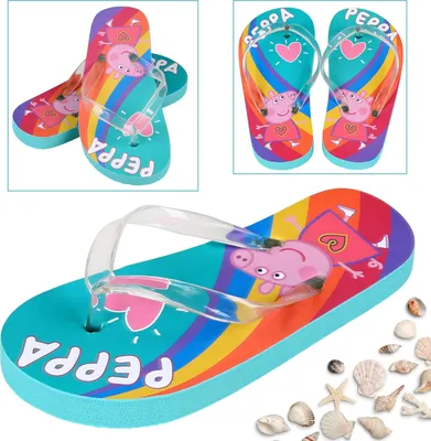 Produktbild von Peppa Pig Rosa Mädchen Flip-Flops, Badelatschen für Mädchen 31-32 EU