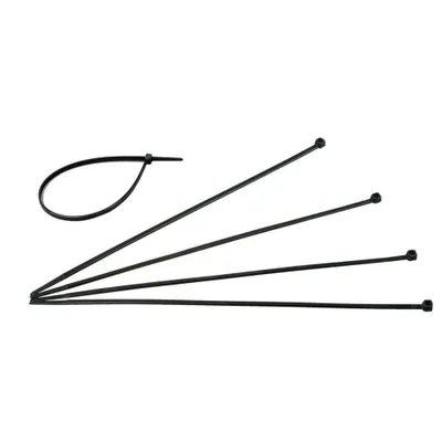Produktbild von KOPP SB 50 Kabelbinder L300mm sw 4,8x1,1mm Kst UVstab
