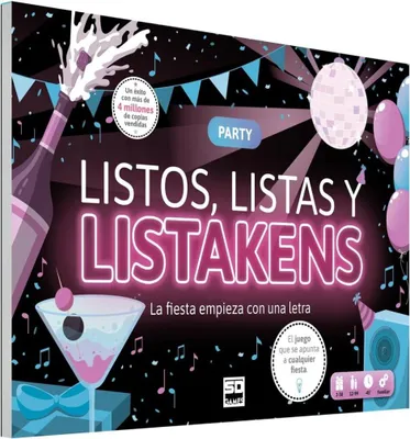 Image de Jeu de société espagnol Listos Listas y Listakens Party