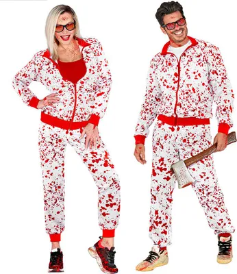 Produktbild von BLUTBAD PARTY FASHION TRAININGSANZUG (Oberteil, Hose) Gr. XXL