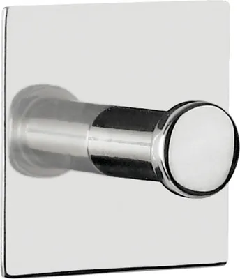 Immagine prodotto di Spirella Punt, Interno, Gancio per asciugamani, Acciaio inox, Acciaio inox, Nastro adesivo, 45 mm