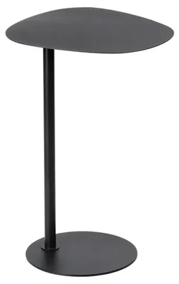 Zdjęcie produktu dla Stolik kawowy - stolik pomocniczy - metal - czarny - 35 x 25 x 53 cm