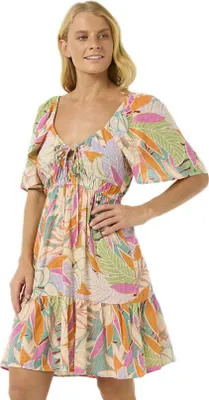 Produktbild von Rip Curl Cala Vadella Mini Kurzes Kurzarmkleid Mehrfarbig L Frau Mehrfarbig L
