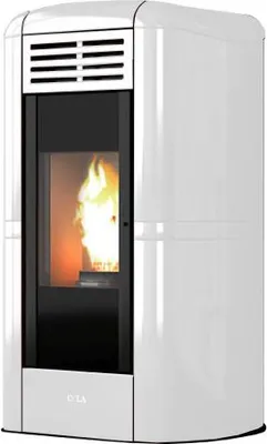 Immagine prodotto di Cola Charme Ductable Libera installazione Pellet Bianco