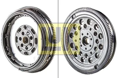 Produktbild von LuK Zweimassenschwungrad für RENAULT Schaltgetriebe, max. Freiwinkel 15°, Kippspiel 1,6mm, 5 Zähne, 7 Befestigungsbohrungen, mit Schraubensatz