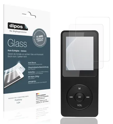 Image de 2x Protection ecrán pour Poeloisy LQ4 mat Verre souple Film Protecteur 9H dipos