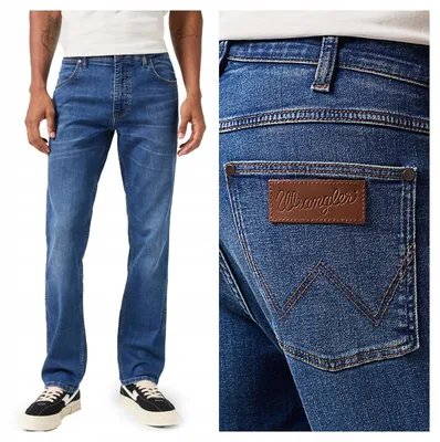 Obrázek produktu pro Wrangler | Pánské džíny GREENSBORO W30 L34 se rovným střihem