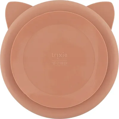 Obrázok produktu pre Trixie Silikónová doska s priehradkami a prísavkou Pani Mačka