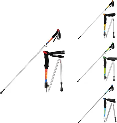 Produktbild von Nordic Walking Stöcke, höhenverstellbar, mit Dämpfung, rutschfester Griff