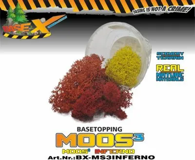 Produktbild von BASE X Basetopping: MOOS³ SET INFERNO