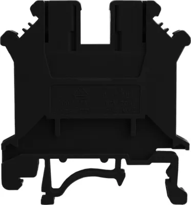 Obrázok produktu pre Svorkovnica 10mm2 Skrutkovacia svorka čierna VDE UL