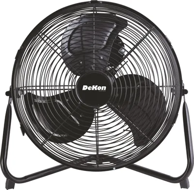 Produktbild von DEKO Bodenventilator Ø300mm 55W 3stuf sw 350mm 2700cbm/h B132