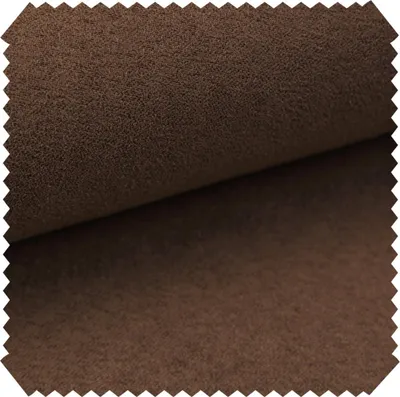 Produktbild von novely® ALPEN Polsterstoff im Wildleder-Look - Velours-Microfaser-Möbelstoff - Pflegeleichte Meterware 1lfm - Farbe: 39 Braun