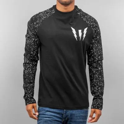 Immagine prodotto di Maglietta a maniche lunghe Just Rhyse Lightning Longsleeve Nero - M