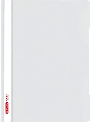 Produktbild von Herlitz Schnellhefter "Quality" DIN A4 PP-Folie grau