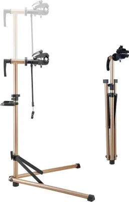 Produktbild von Fahrradreparaturständer 39,9kg - Fahrradmontageständer mit Werkzeugablage - robuster Reparaturständer für Fahrräder