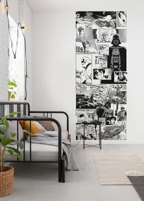 Produktbild von Vlies Fototapete - Star Wars Manga Madness - Größe 100 x 250 cm