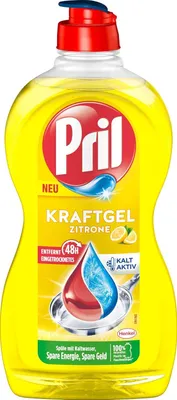 Produktbild von Pril Frische Zitronen Geschirrspülmittel, 450ml