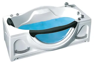 Obrázek produktu pro Lázeňská vana Badewanne Whirlpool Blubberbad Hydromassagewanne Whirlwanne 170x90 cm