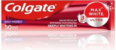 Zdjęcie produktu dla Colgate Max White Ultra Multi-Protect Wybielająca pasta do zębów 50 ml