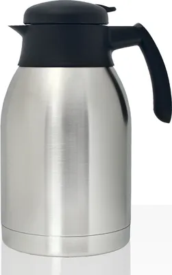 Image de Pichet isotherme Bonamat en acier inoxydable de 2 l avec couvercle à vis, pichet à café