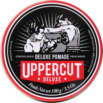 Produktbild von Uppercut Deluxe Pomade 100 g – Klassische Haarpomade für Männer, starker Halt, Glanz, Styling Pomade Herren