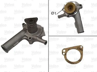 Produktbild von VALEO Kühlmittelpumpe Wasserpumpe für FORD FIESTA III (GFJ) 506127