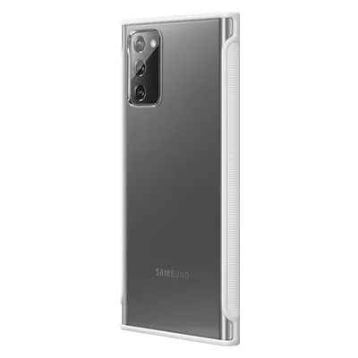Produktbild von Samsung EF-GN980, Cover, Samsung, Galaxy Note20, 17 cm (6.7"), Transparent, Weiß