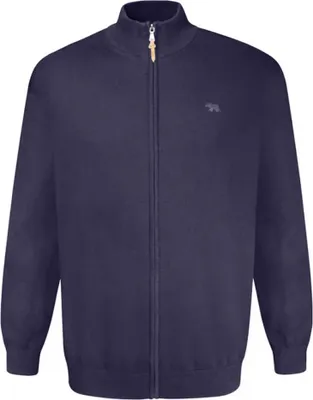 Produktbild von Duke - "D555 Franco 2" Sweatshirt Durchgehender Reißverschluss für Herren DC474 (4XL) (Marineblau)