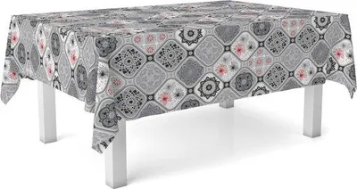Obrázok produktu pre Sivý obrus 300 x 140 cm, nepremokavý
