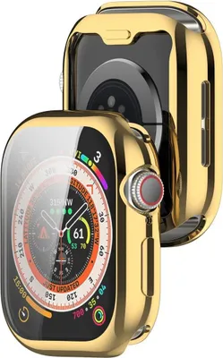 Produktbild von Schutzhülle für Apple Watch 11 / 10 (46mm), Bizon Case Watch Felipe, Gold