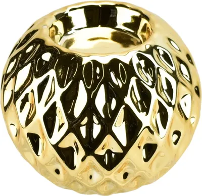 Produktbild von Goldener Kerzenleuchter 7x9 cm