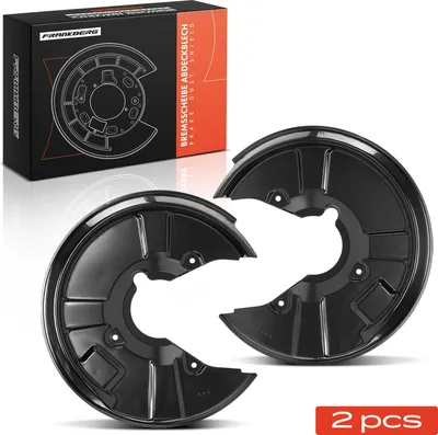 Image de Frankberg 2x tôle d'ancrage disque de frein essieu arrière des deux côtés pour Audi A4 8E2 8EC 8E5 8ED 8H Seat Exeo 3R