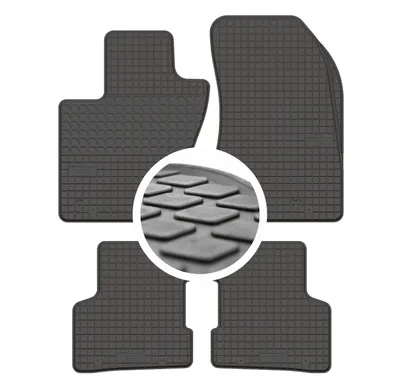 Image de Tapis de sol en caoutchouc pour Fiat 500X